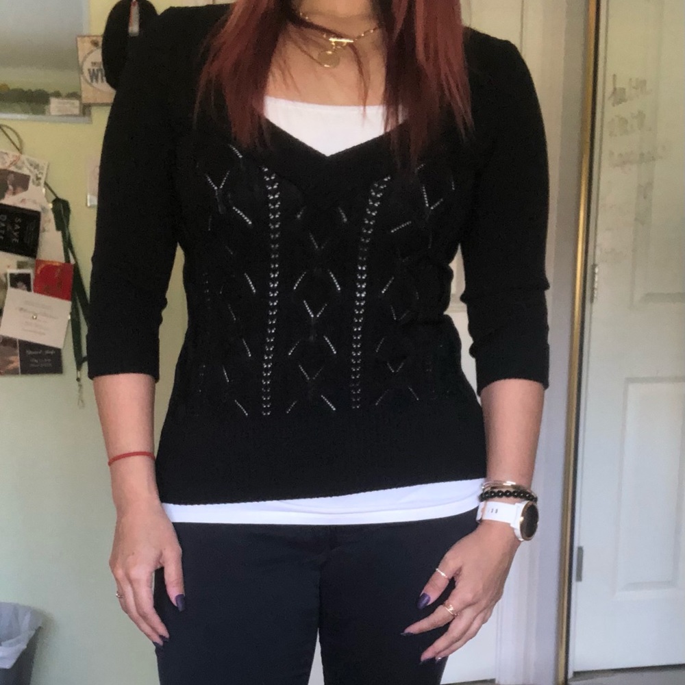 BEBE knit top